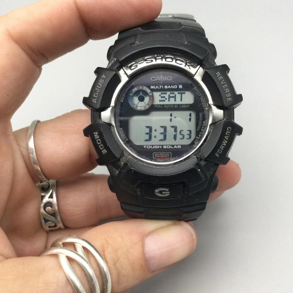 Casio G-Shock 3195 GW-2310 Mens Watch 41mm Digital Solar Atomic NO BACKLIGHT